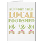 Apoye su Foodshed local Tarjetón