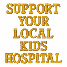 Apoye su hospital de los NIÑOS del Local Sudadera Bordada