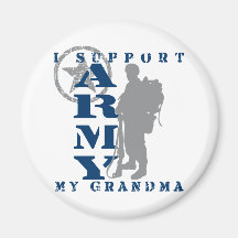 Apoyo a la abuela 2 - EJÉRCITO Imanes Para Frigoríficos