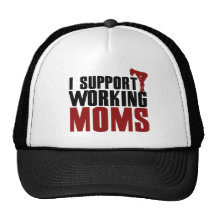Apoyo a mamáes de funcionamiento gorras de camionero
