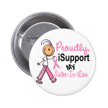 Apoyo a mi cáncer de pecho de la cuñada SFT T-Shi Pins