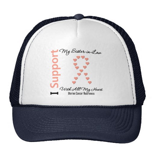 Apoyo a mi cuñada - cáncer uterino gorro de camionero