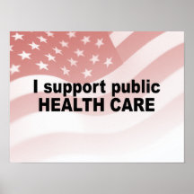 Apoyo atención sanitaria pública posters