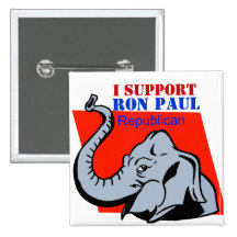 APOYO EL BOTÓN POLÍTICO DE RON PAUL PINS