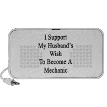 Apoyo el deseo de mi marido para hacer mecánico laptop altavoces