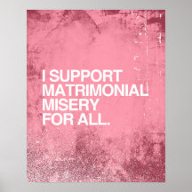 APOYO LA MISERIA MATRIMONIAL - .PNG POSTERS