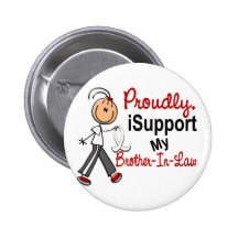 Apoyo mi cáncer del hueso/de pulmón del cuñado SFT Pin