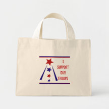 Apoyo nuestro bolso de las tropas bolsa