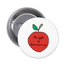 Apple de Gramma' ojo de s Pin