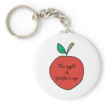 Apple de YiaYia' ojo de s llaveros by pb_grandparents Apple de YiaYia' ojo de s llaveros
