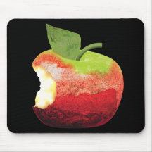 Apple mordido alfombrillas de raton