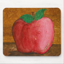 Apple para el profesor alfombrillas de raton 