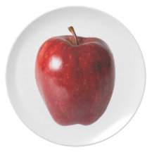 Apple red delicious brillante platos para fiestas