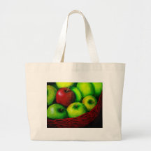 Apple rojo bolsa