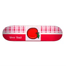 Apple rojo tablas de skate