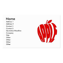 APPLE TARJETAS DE NEGOCIOS