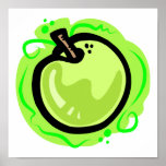 Apple verde poster