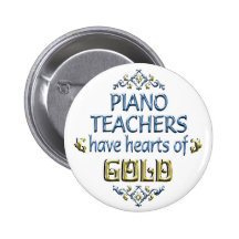 Aprecio del profesor de piano pins