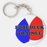 Aprendiz de Foredeck de las trituradoras Llavero Personalizado