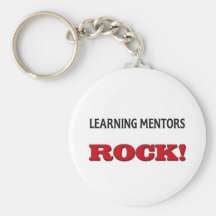 Aprendizaje de la roca de los mentores llavero personalizado