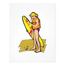 Aprendizaje practicar surf invitacion personalizada