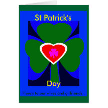 Aquí está al día UCreate de nuestro St Patrick de  Tarjeta