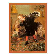 Aquí está la postal del pavo