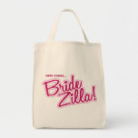 ¡Aquí viene BRIDEZILLA! - la bolsa de asas