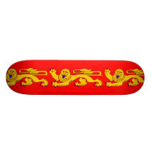 Aquitania, bandera de Francia Patinetas Personalizadas