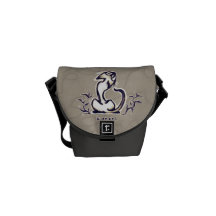 *Arabesque de Kuneri Neko Bolsa Messenger
