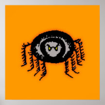 Araña de Halloween Poster