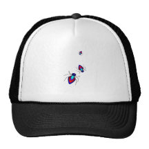 Araña del arco iris gorro