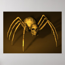 Araña del Bonehead Posters
