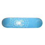 Araña fantástica grande azul clara patineta