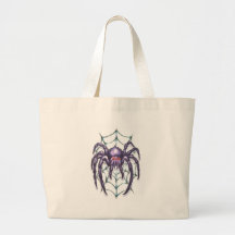 Araña grande tribal bolsa