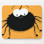 Araña mimosa linda Halloween Mousepads del dibujo  alfombrillas de raton 