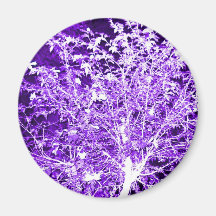 Árbol abstracto imanes para frigoríficos