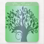 Árbol caprichoso Mousepad Alfombrillas De Ratones