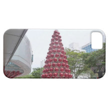 Árbol cbauble del navidad iPhone 5 fundas