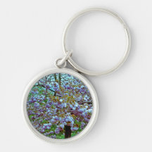 Árbol de almendra en el jardín de Monet Llavero