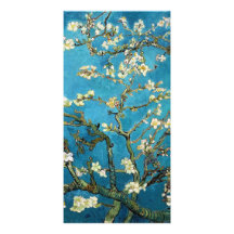 Árbol de almendra floreciente, Vincent van Gogh. Tarjeta Fotografica