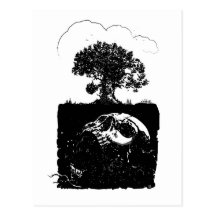Árbol de ceniza postal