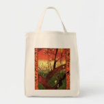 Árbol de ciruelo floreciente japonés de Van Gogh,  Bolsa