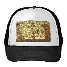 Árbol de Gustavo Klimt del gorra de la vida
