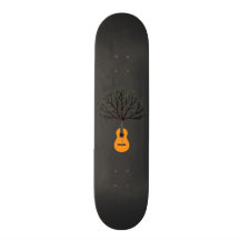 Árbol de la guitarra patines 