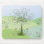 Árbol de la mariposa tapetes de ratón