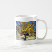 Árbol de la mora de Vincent van Gogh Tazas