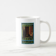 Árbol de la secoya - apoteosis tazas de café