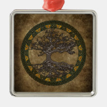 Árbol de la vida céltico ornamento para arbol de navidad