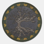 Árbol de la vida céltico etiqueta